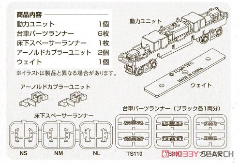 TM-22 N-Gauge Power Unit For Railway Collection, 14m Class C (Model Train) Other picture2