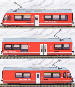 レーティッシュ鉄道 ABe8/12 (アレグラ) (3両セット) (鉄道模型)