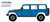 2014 Jeep Wrangler Unlimited - Polar Edition (Hard Top) - Hydro Blue (ミニカー) その他の画像1