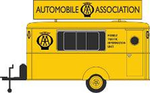 (OO) Mobile トレーラー AA ※トレーラーのみ (鉄道模型)