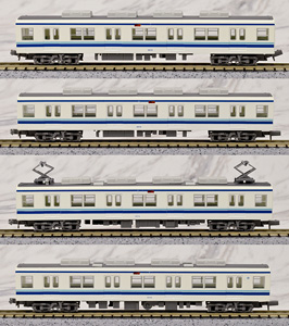The Railway Collection Tobu Railway Series 8000 Renewaled Car Formation 8175 Renewaled Car Middle Car Set (Add-On 4-Car Set) (Model Train)