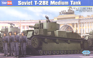 Soviet T-28E Medium Tank (Plastic model)