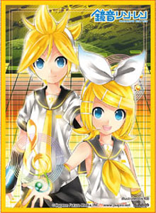 Chara Sleeve Collection Mat Series Kagamine Rin Len (No.MT087) (Card Sleeve)