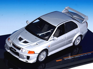 三菱 ランサー EVO V シルバー (ミニカー)