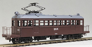 (HOe) [Limited Edition] Tochio Electric Railway Type Moha209 Electric Car II Renewal (Maroon Color) (Pre-colored Completed) (Model Train)