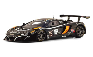 マクラーレン 12C GT3 #15 ブーツェン・ジニオン・レーシング 2014 スパ・フランコルシャン24h (ミニカー)