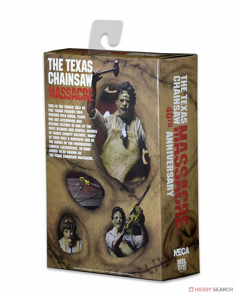 The Texas Chainsaw Massacre/ 40th Anniversary Leather Face 7inch Action Figure (Completed) Package1