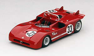 アルファロメオ Tipo 33/3 #33 1971 Can-AM ワトキンスグレン6h H・ペスカロロ/R・シュトメレン (ミニカー)