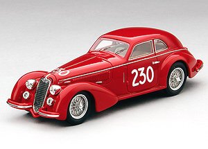 アルファロメオ 1938 8C 2900B ルンゴ #230 1947 ミッレミリア 優勝車 (ミニカー)