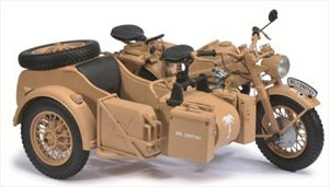 Zundapp KS 750 `Afrikakorps` (ミニカー)