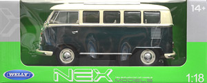 VW T1バス 1963 (ディープグリーン) (ミニカー)