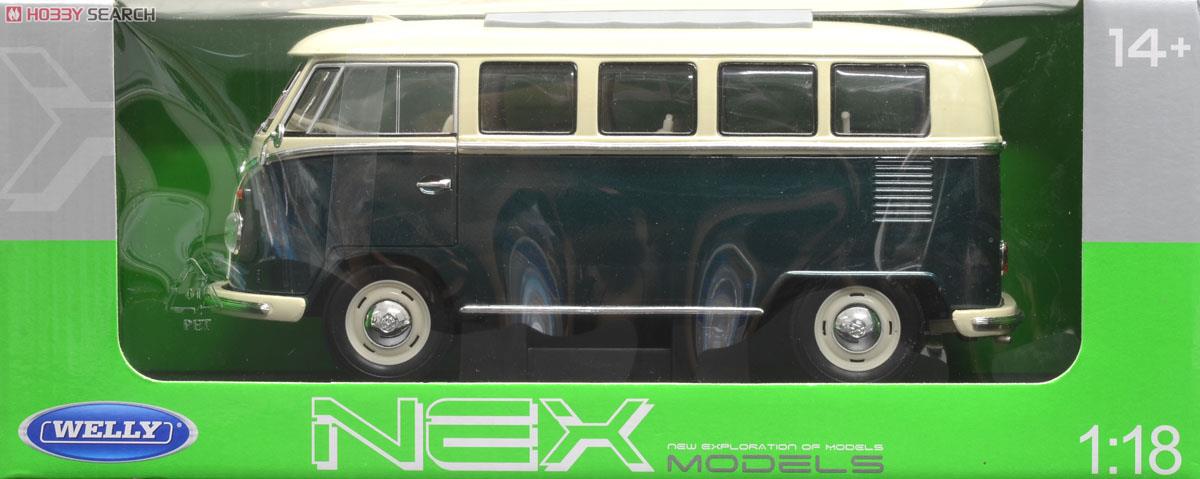 VW T1バス 1963 (ディープグリーン) (ミニカー) 商品画像1