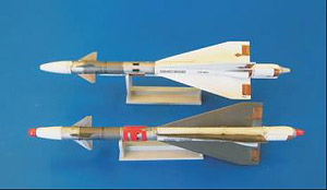 露空対空ミサイルR-40TD・ミグ25用・2発 (プラモデル)