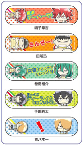 Yowamushi Pedal Grande Road Band-Aid Deformed Chara Star 10 pieces (Anime Toy)