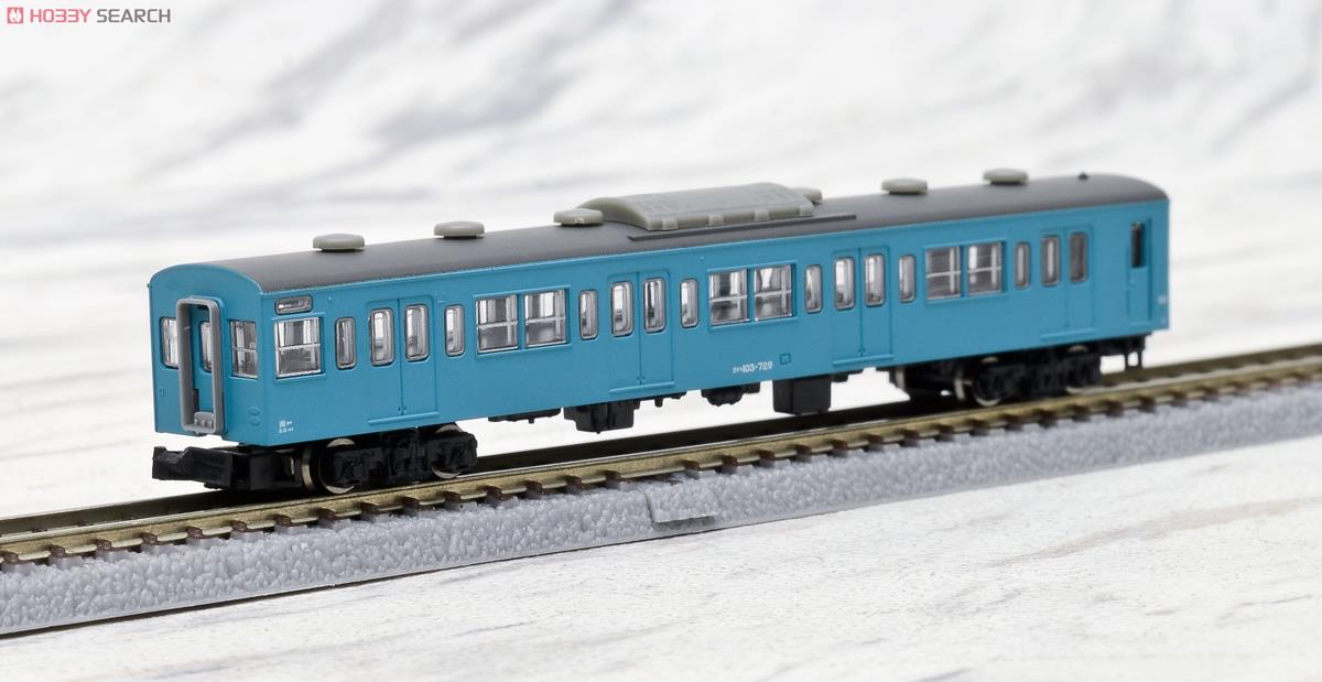 (Z) 国鉄103系 スカイブルー 京浜東北線タイプ 4両基本セット (基本・4両セット) (鉄道模型) 商品画像4