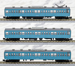 (Z) 国鉄103系 スカイブルー 京浜東北線タイプ 3両増結セット (増結・3両セット) (鉄道模型)
