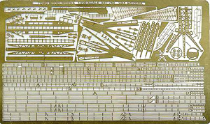 Etching Parts for U.S.S Battleship Arizona (Plastic model)