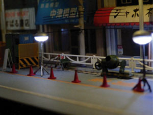 バルーン型投光器 LEDセット (投光器2セット、チップLED2個入) (鉄道模型)