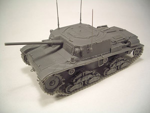 Semobente M42 with Commanding Tanks Dummy Gun Barrel (German Specification) Full Resin Kit (Plastic model)