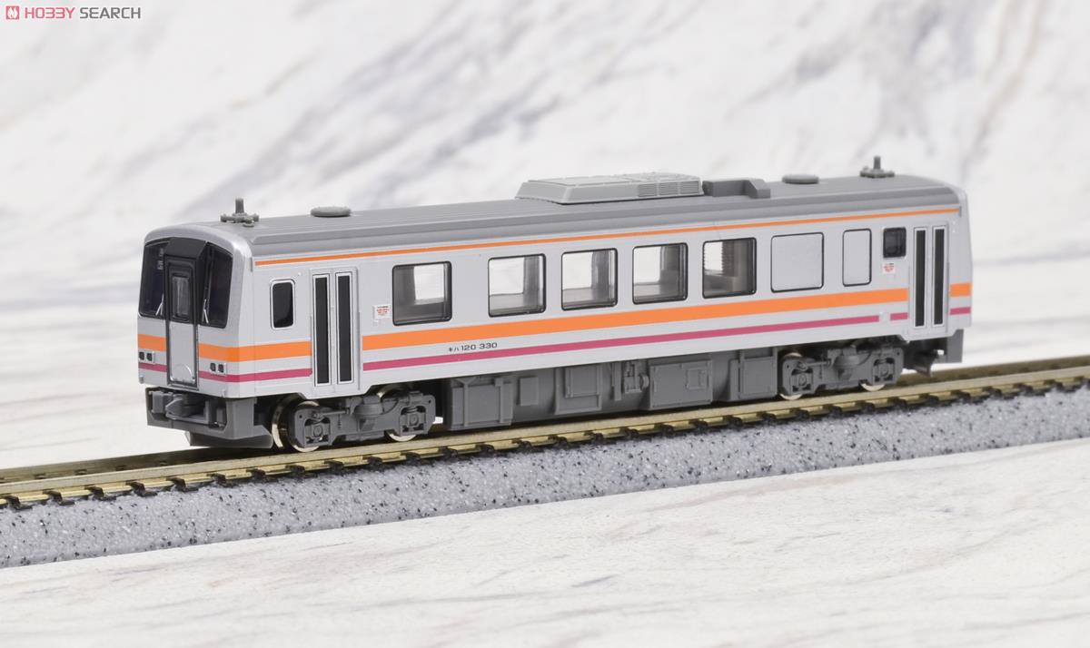 JR キハ120形 ディーゼルカー (津山線) セット (2両セット) (鉄道模型) 商品画像3