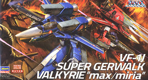VF-1J Super Gerwalk Valkyrie `Max and Milia` (Plastic model)