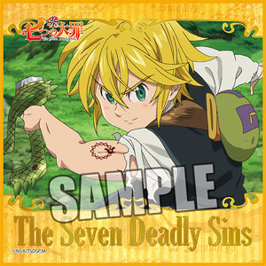 [The Seven Deadly Sins] Microfiber Mini Towel [Meliodas] (Anime Toy)