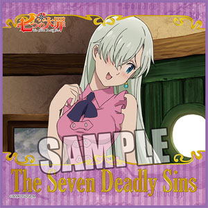 [The Seven Deadly Sins] Microfiber Mini Towel [Elisabeth] (Anime Toy)