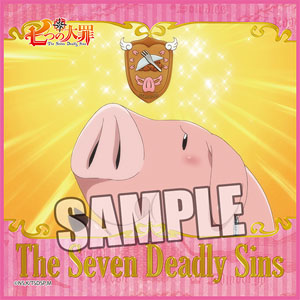 [The Seven Deadly Sins] Microfiber Mini Towel [Hawk] (Anime Toy)