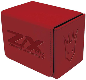 合皮製デッキケース Z/X -Zillions of enemy X- 「赤の世界」 (カードサプライ)