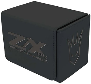 Synthetic Leather Deck Case Z/X -Zillions of enemy X- [The Black World] (Card Supplies)