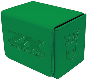 Synthetic Leather Deck Case Z/X -Zillions of enemy X- [The Green World] (Card Supplies)