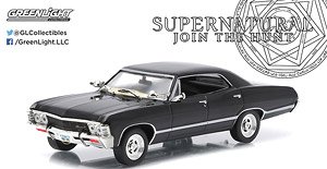 Hollywood Series 4 - Supernatural (TV Series 2005-) - 1967 Chevrolet Impala Sport Sedan (ミニカー)