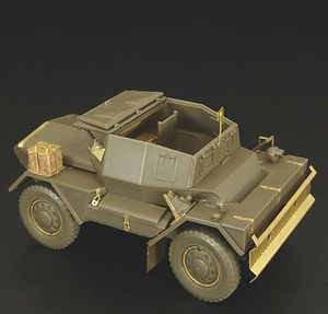 Dingo Mk.II Scout Car Etching Set (for Tamiya) (Plastic model)