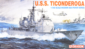 現用アメリカ海軍 イージス ミサイル 巡洋艦 タイコンデロガ (プラモデル)
