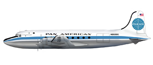 ダグラス DC-4 `パンアメリカン航空` (完成品飛行機)