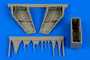 F-101A F-101C Voodoo Wheel Bay Set (Plastic model)