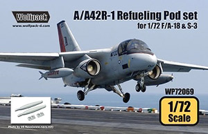 A/A42R-1 給油ポッドセット (F/A-18 & S-3用) レジンパーツ (プラモデル)