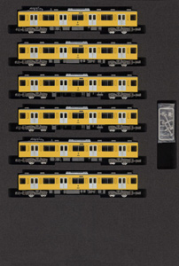 西武 9000系 戸袋窓閉鎖 増結用中間車6輛セット (動力無し) (増結・6両セット) (塗装済み完成品) (鉄道模型)