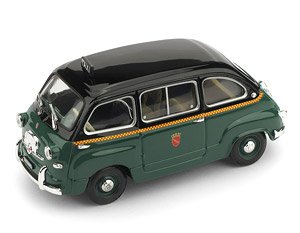 フィアット 600 ムルティプラ 1956 ローマタクシー (ミニカー)