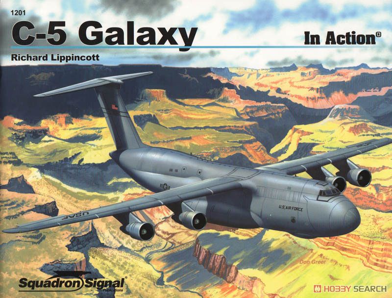 C-5 Galaxy In Action (Soft Cover) (Book) Other picture1