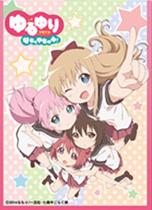 Chara Sleeve Collection Deluxe YuruYuri Nachuyachumi! (Card Sleeve)