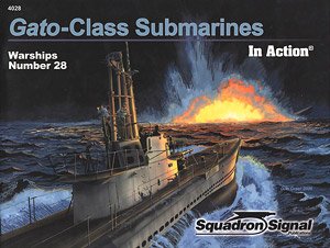 WW.II U.S. Gato-class Submarine In Action (Soft Cover) (Book)