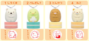 Sumikkogurashi Figure Stamp 10 pieces (Anime Toy)