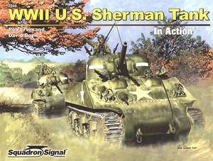 WW.II Shaman Tank (U.S.) In Action (Soft Cover) (Book)