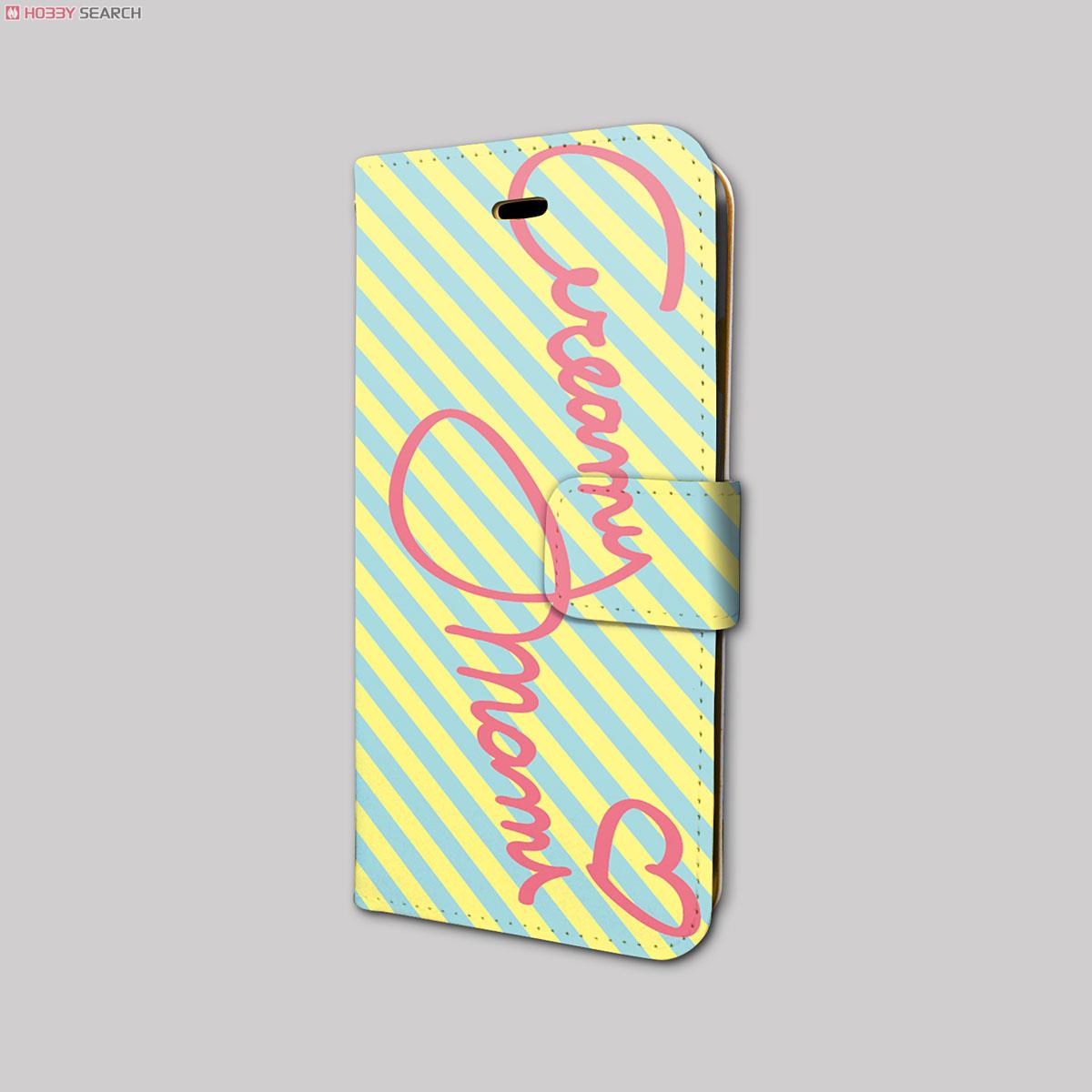 Notebook Type Smartphone Case [Creamy Mami, the Magic Angel] Design 3 for iPhone5/5S (Anime Toy) Item picture1