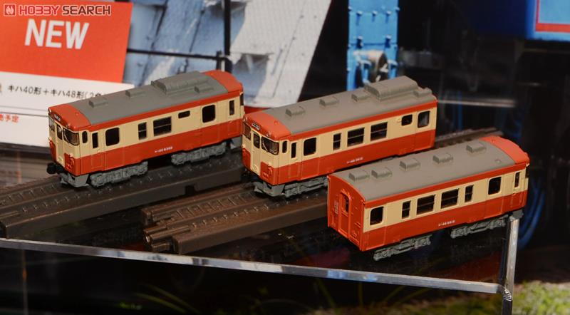Bトレインショーティー キハ40形+キハ48形 (2色塗装) (2両セット) (鉄道模型) その他の画像2