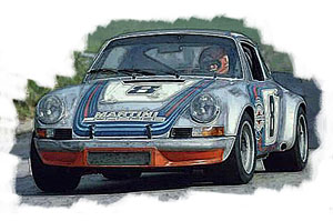 ポルシェ 911 カレラRSR 2.8 Targa florio 1973 Winner No.8 (ミニカー)