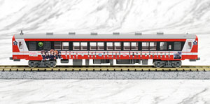 鹿島臨海鉄道 6006 ガールズ＆パンツァー仕様 ラッピング列車 (UNITRACK 展示用線路 186mm 1本付) (鉄道模型)