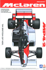 McLaren MP4/2 `84 British Grand Prix (Model Car)