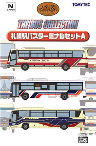 ザ・バスコレクション 札幌駅バスターミナルセットA (3台セット) (鉄道模型)